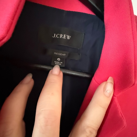J. Crew Regent Blazer four season stretch in pink - Picture 6 of 8